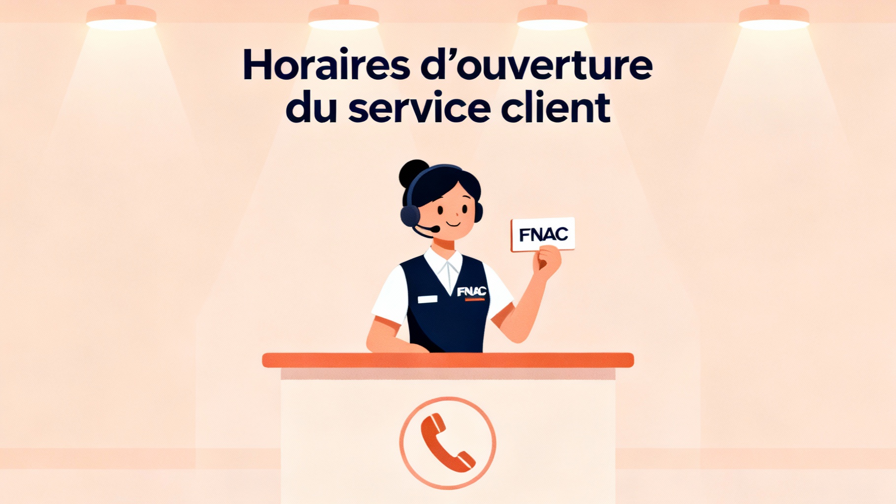 Horaires d’ouverture du service client