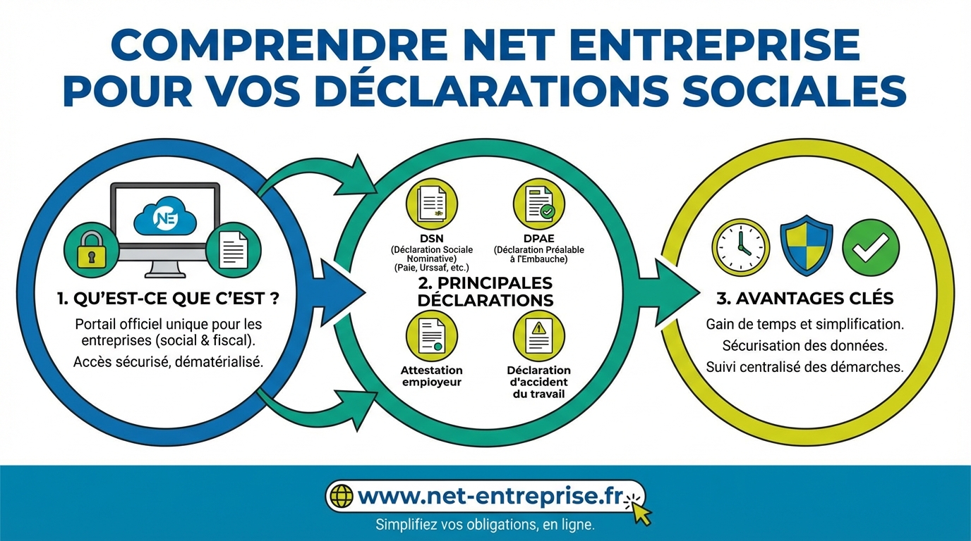 Comment utiliser net entreprise ?