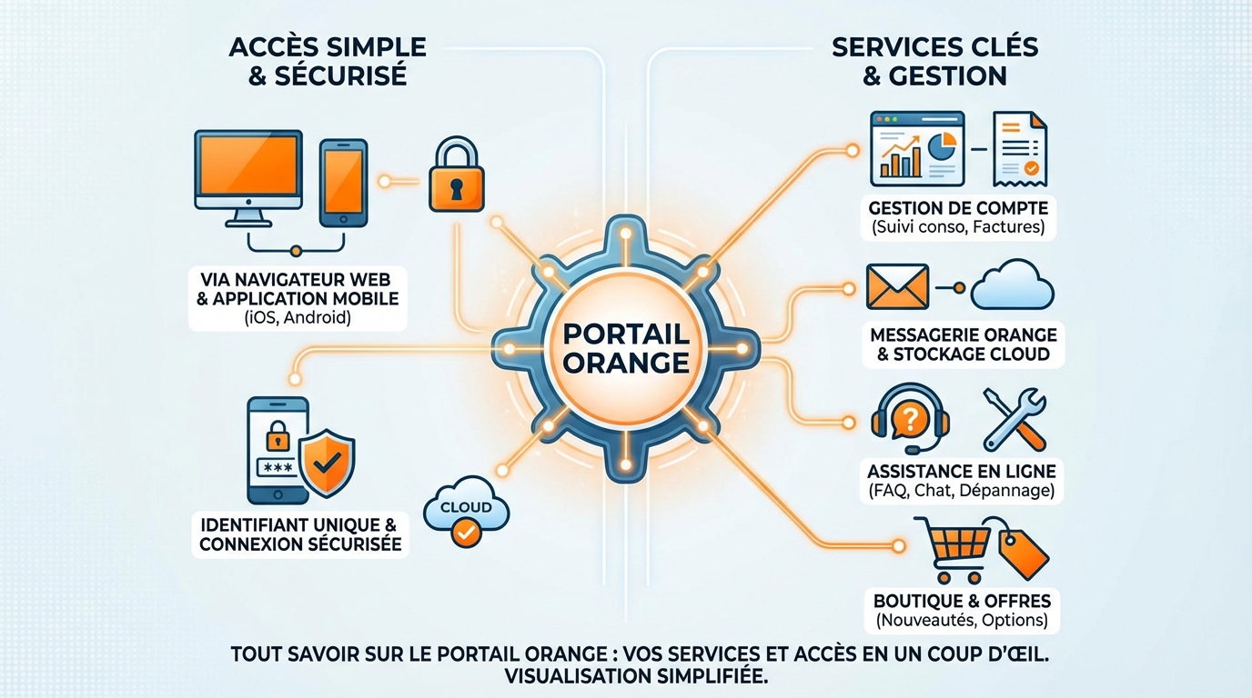 Tout savoir sur le portail orange : services et accès 1 Les services disponibles sur le portail Orange
