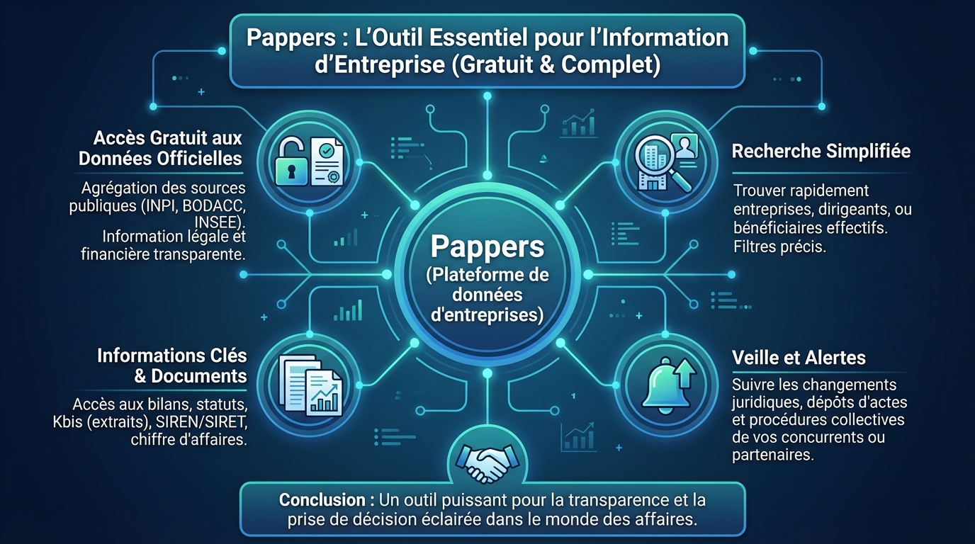 Tout savoir sur pappers : l'outil essentiel pour les entreprises 1 Les avantages de Pappers